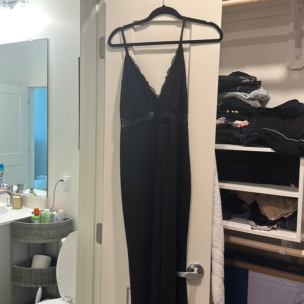 Lush - Lace Front Jumpsuit